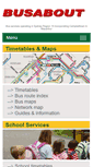 Mobile Screenshot of busabout.com.au